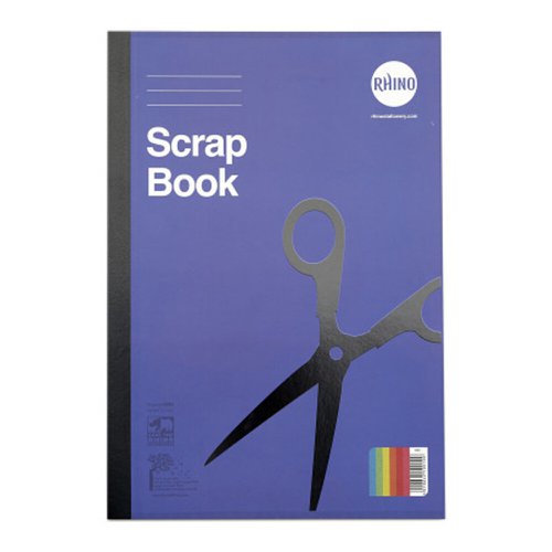 Rhino Scrap Book 330X235mm Assorted 80 Page Pack Of 6 Sb2 3P