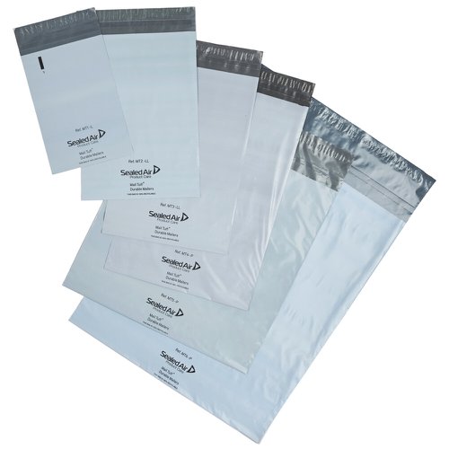 Sealed Air Mail Tuff Durable Poly Mailers Mt3 Grey250x350mm + 53mm Lip 100/Bx  612097