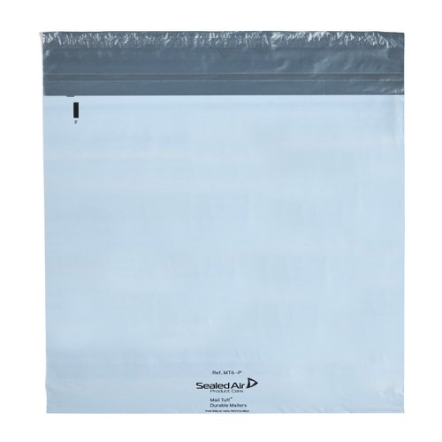 Sealed Air Mail Tuff Durable Poly Mailers Mt6 Grey450x525mm + 98mm Lip 100/Bx