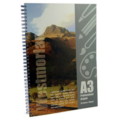 616610 Rhino Westmorland Spiral Bound Portrait Book A3 140Gm2 70 Page Sbwa3P 3P