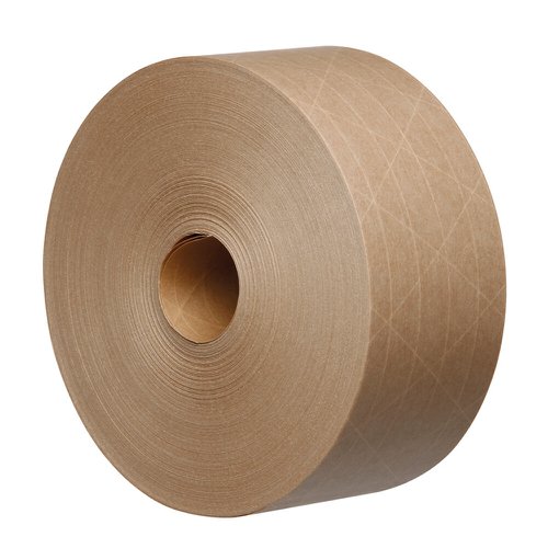 Xtegra Tegrabond Reinforced Water Activated Tape, 70mm x 100mtr, brown,