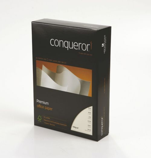 Conqueror Smooth Wove Paper A4 100gsm Cream (Pack 500) 20252 606918