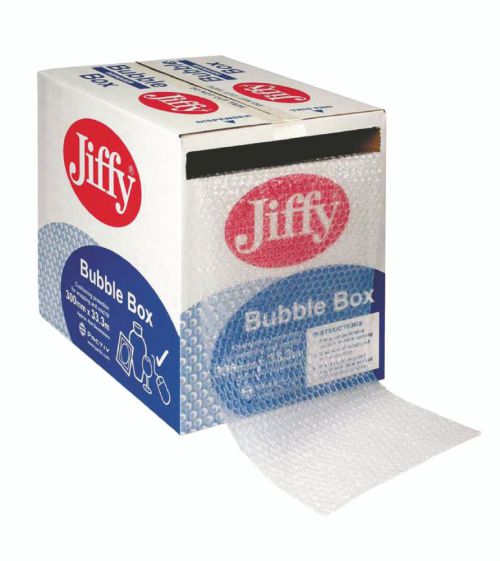 Jiffy Small Bubble Wrap Dispenser Box 300mm x 50m