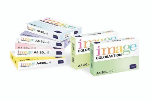 Image Coloraction Tinted Paper A3 80gsm Mid Blue Malta (Pack 500) 89351 610917