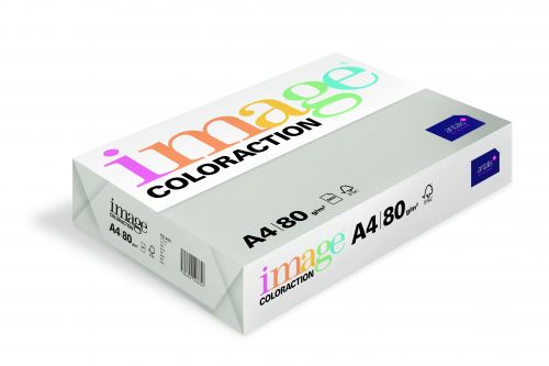Image Coloraction Tinted Paper A4 80gsm Mid Grey Iceland (500) 89613