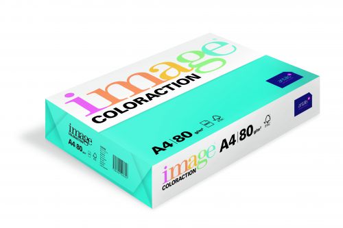 Coloraction Tinted Paper Deep Turquoise (Lisbon) FSC4 A4 210X297mm 80Gm2 Pack 500