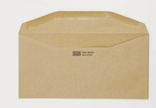 River Series Wallet Congo Manilla Envelope Gummed Dl 110X220mmmm 80Gm2 Pack Of 1000 01300  616185