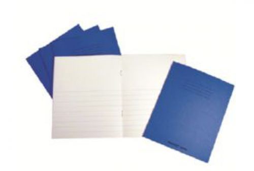 Rhino Project Book Top Blank Bottom 13mm Ruled A4 Blue 32 Page Pack of 100 PW02423 3P