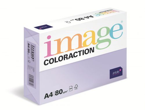 Image Coloraction is an FSC accredited selection of tinted papers ranging from soft, subtle pastel shades through to bold strong colours and distinctive neon shades.