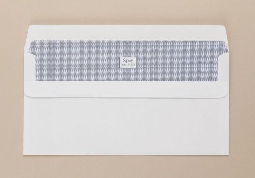 Spey Envelope White Wove 90gm DL 110x220mm Self Seal Pack 1000 Plain Envelopes EN9535