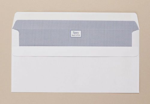 Spey Envelope White Wove 90gm DL 110x220mm Self Seal Window Pack 1000