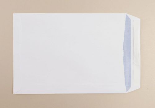 A quality envelope for when impressions count, these Thames envelopes, made from quality 100gsm white paper and feature an easy to use, secure peel and seal closure.  Suitable for A4 documents without the need for folding, these C4 envelopes measure324 x 229mm.  This bulk pack contains 250 white envelopes.