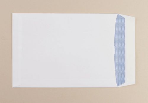 A quality envelope for when impressions count, these Thames envelopes, made from quality 100gsm white paper and feature an easy to use, secure peel and seal closure and a handy address window measuring 44 x 102mm.  The C5 envelopes are suitable for an A4 sheet folded once or an unfolded A5 sheet.  This bulk pack contains 500 white envelopes.