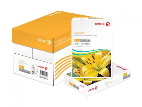 Xerox Colotech+ (A4) 250g/m2 Supergloss Paper (Pack of 250 Sheets)