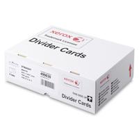 Xerox Reverse Tab Dividers White 223x297mm 160gsm box of 100x5 003R90873