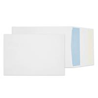 Blake Purely Packaging White Peel & Seal Gusset Pocket 229X162X25mm 120Gm2 Pack 125 Code 6000 3P