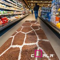 Coala Floor Lam Sand Embossed Floor Graphics R9 Clear 100mic 1300mm x 100M