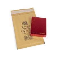 Jiffy Airkraft Mailers 00 Gold Int 115x195mm Ext 145x210mm Box 100