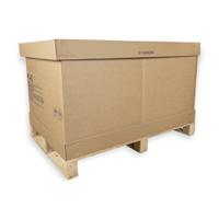 1/1 Full Euro Pallet Box Integral Heat Treated Pallet 1170x770x660mm