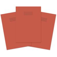 Rhino Exercise Book 6mm Ruled 205X165mm Red 48 Page Pack Of 100 Ex342150 3P