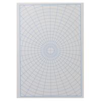 Rhino Maths Paper Unpunched Polar Grid A4 Pack Of 100 Gp0544 3P