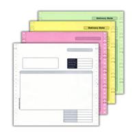 Inform Sage Compatible 4 Part Continuous Invoice Delivery Note Pack Of 500 Se04