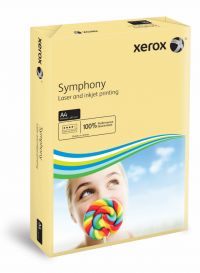 Xerox Symphony Pastel Tints Ivory Ream A4 Paper 80gsm 003R93964 (Pack of 500) 003R93964