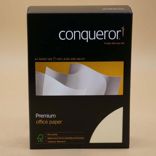 Conqueror Paper Laid Vellum A4 100gsm Ream (Pack of 500) CQP0324VENW