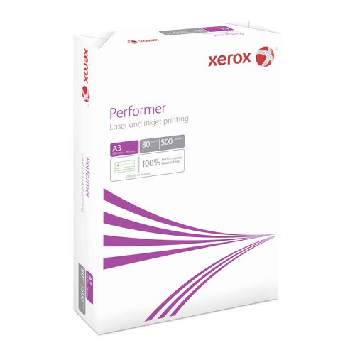 Xerox Performer A3 420x297mm 80Gm2 Pack 500 Plain Paper PC1210
