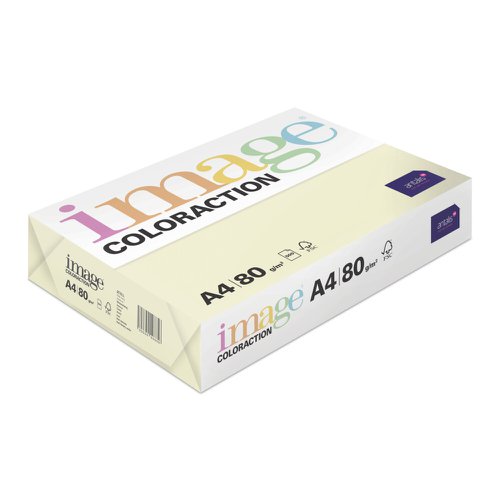 Image Coloraction Tinted Paper A4 80gsm Pale Ivory Atoll (Pack 500) 89606 610939