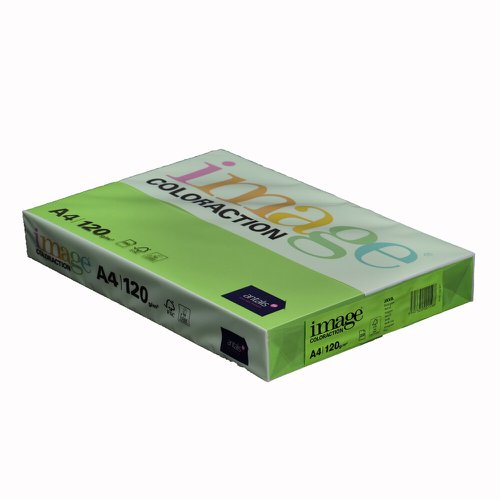 Coloraction Tinted Paper Deep Green (Java) FSC4 A4 210X297mm 120Gm2 Pack 250
