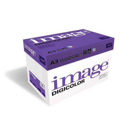 610770 | Image Digicolor are a superior range of uncoated papers specially developed for colour laser printers, copiers and digital colour presses. The high white finish and super smooth surface are ideal for producing full colour documents, brochures, flyers and presentations