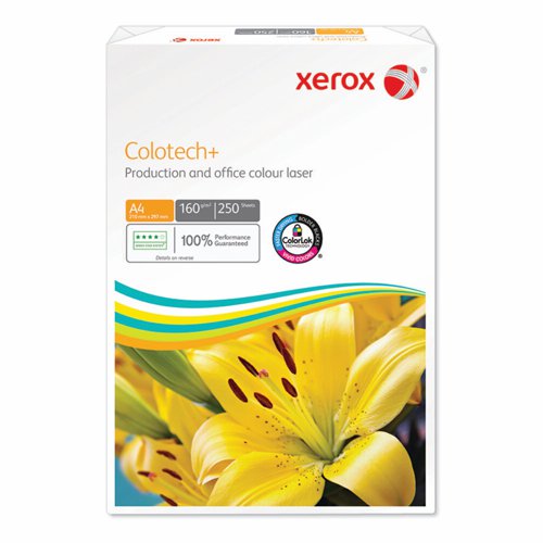617586 Xerox Colotech+ FSC Mix 70% A4 210X297mm 160Gm2 Long Grain 003R99014 Pack 250