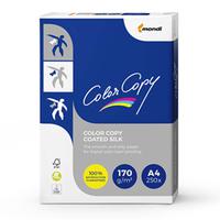 Color Copy Paper Coated Silk FSC Mix Credit A4 210 x297 mm 170Gm2 White Pack of 250