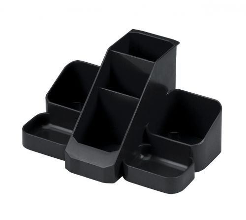 Avery Basics Desk Tidy 7 Compartments Black Ref 1137BLK