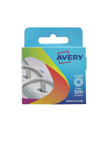 Avery Reinforcement Rings 13mm Bx500