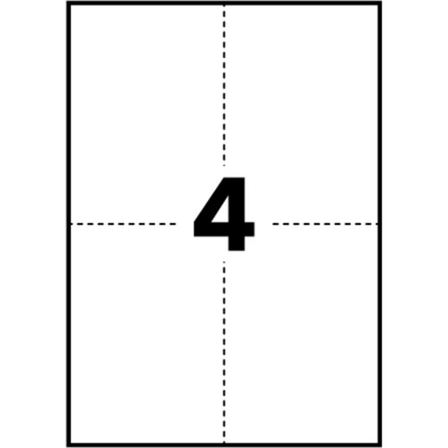 Avery A6 Badge Holders with Lanyards 148mm x 105mm (Pack 10) - 4834