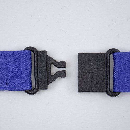 Avery Recycled Lanyard Blue with Trigger Clip Blue (Pack 10) - 4842B