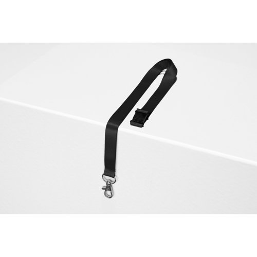 Avery Recycled Lanyard Black with Trigger Clip (Pack 10) - 4842N