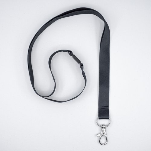Avery Recycled Lanyard Black with Trigger Clip (Pack 10) - 4842N
