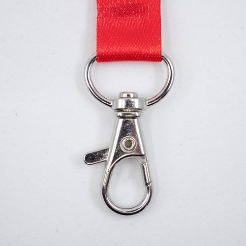 Avery Recycled Lanyard Red with Trigger Clip (Pack 10) - 4842R