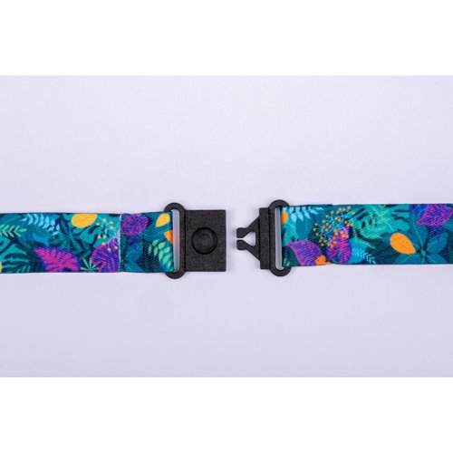 Avery Recycled Jungle Pre-Printed Lanyard with 2cm Wide Carabiner (Pack 1) - R4828JU-1