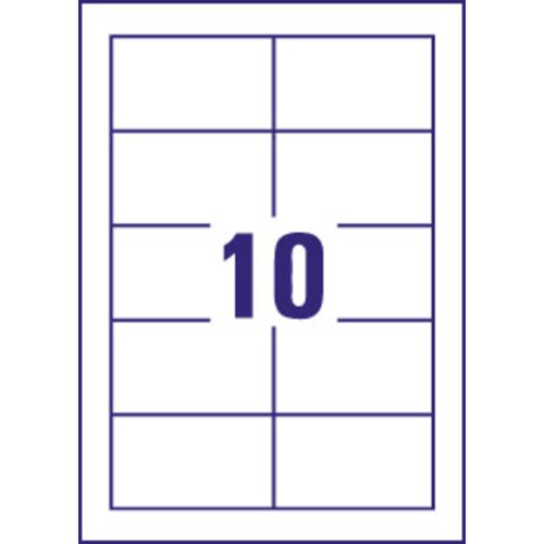 Avery Single-Sided Business Cards Pack 100 / 10 Sheets - C32011-10