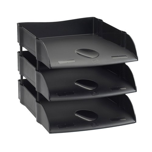 Avery DTR Eco Letter Tray Black [100% Recycled]