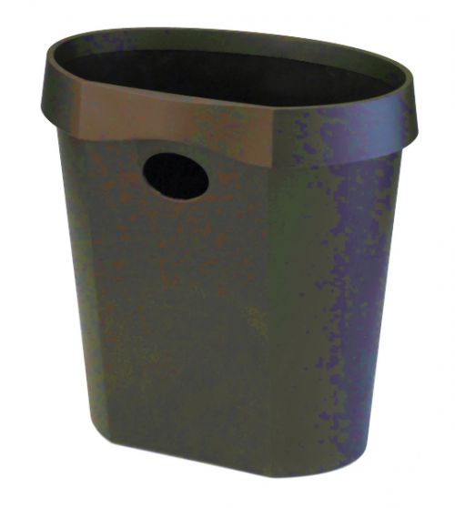 Avery DR500BLK DTR Eco Waste Bin (18Litre); 350 x 340 x 250 mm  