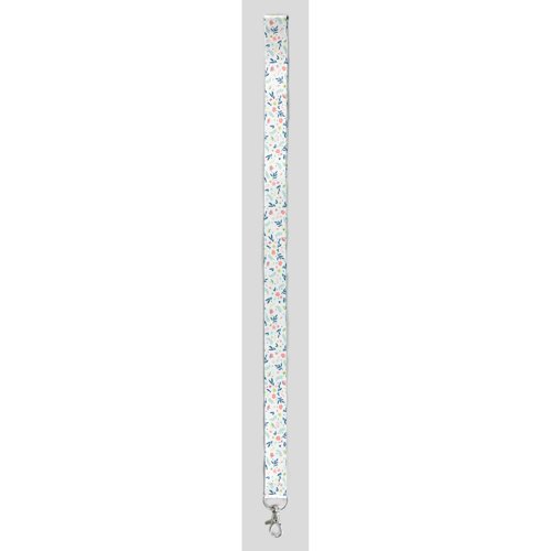 Avery Recycled Floral Pre-Printed Lanyard with 2cm Wide Carabiner (Pack 1) - R4828F-1