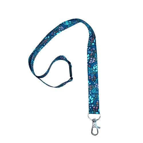 Avery Recycled Jungle Pre-Printed Lanyard with 2cm Wide Carabiner (Pack 1) - R4828JU-1