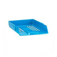 Avery Basics Letter Tray Stackable Versatile A4 Foolscap W278xD390xH70mm Blue Ref 1132BLUE