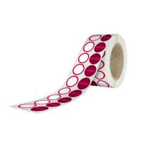 Avery Self-Adhesive Paper Badges with Time-Expiring Dots (Pack 1000) - 4852E-THR