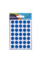Avery Coloured Label Round 12mm Diameter Blue (Pack 10 x 245 Labels) 32-308